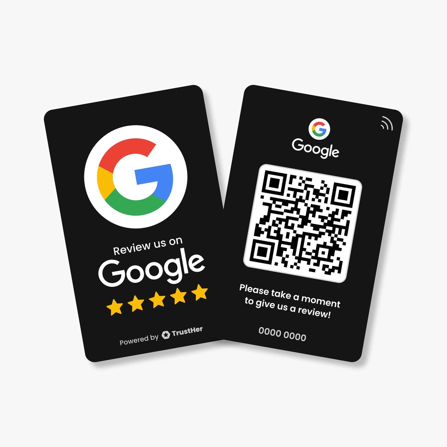 Google Review Card (Black)