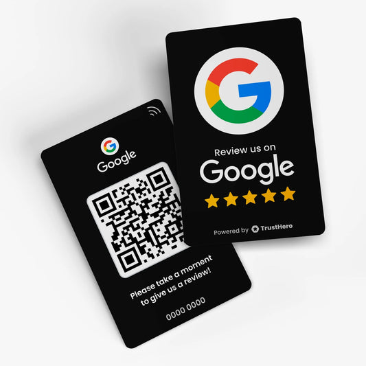 Google Review Card (Black)