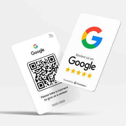 Google Review Card (White)