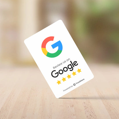 Google Review Card (White)