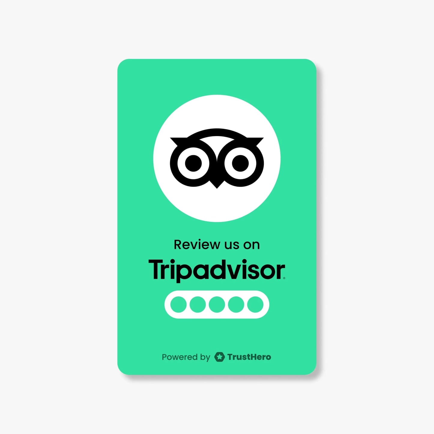 Tripadvisor Review Card